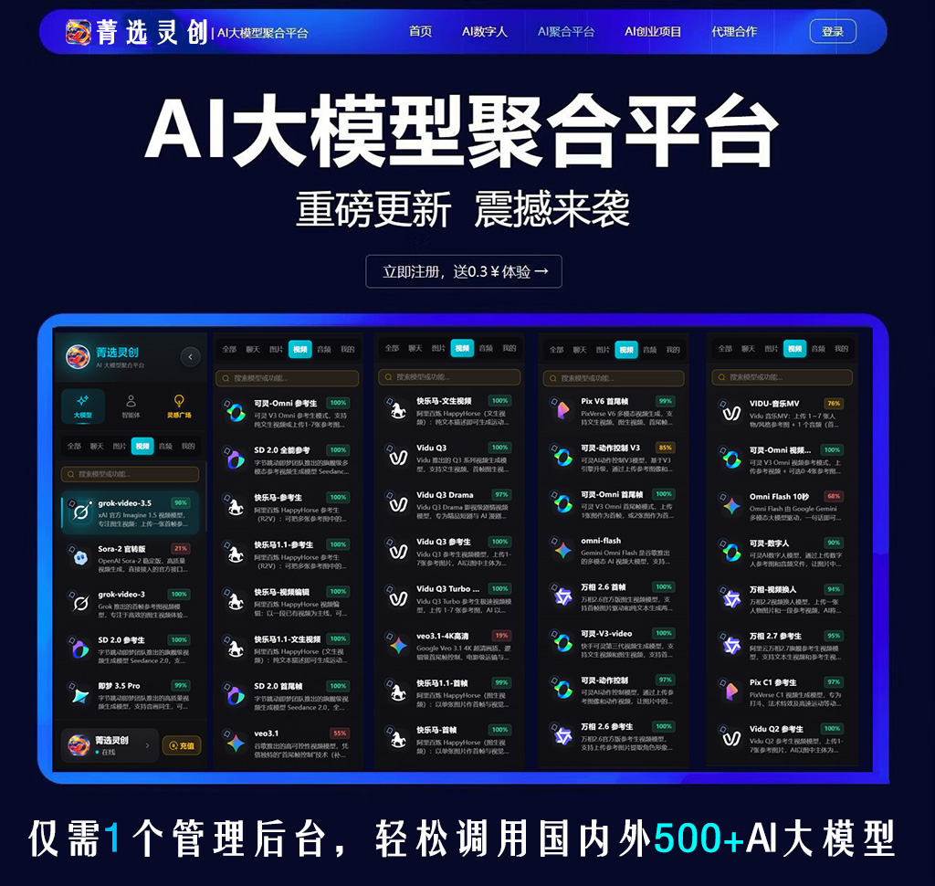 菁选灵创AI视频制作